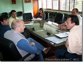 El intendente de Concepcion del Uruguay recibio a autoridades del Auto Club