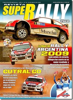 Urdinarrain – Gilbert en revista Super Rally