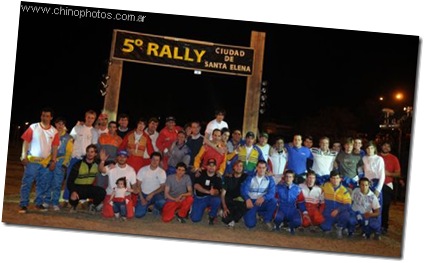Los participantes del Rally de Santa Elena
