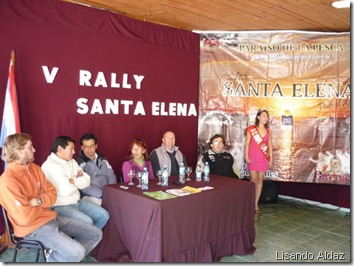 Conferencia de prensa en Santa Elena
