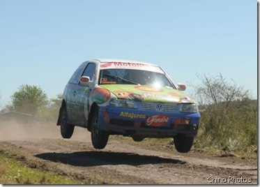 Leandro Bonnin, ganador del Rally de Entre Rios 2009