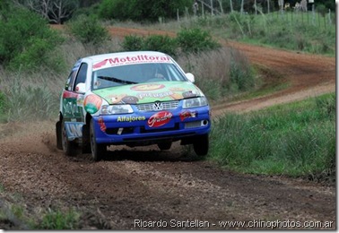 Leandro Bonnin, ganador de la A 7 en la primera etapa de Yeruá