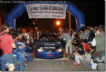 El retorno de Ariel Vazquez al Rally Entrerriano