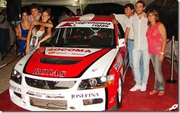 Presentación del auto de N. Díaz-M. Colombo
