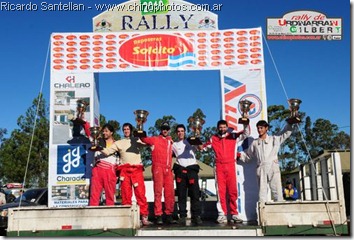 El Rally de Urdinarrain – Gilbert 2010 fue para Mario Cancelo