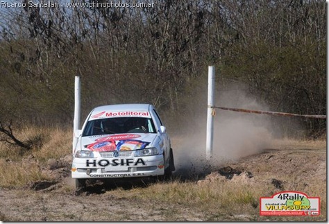 Leandro Bonnin se imponen en la primera etapa de Villaguay