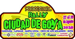 Chapa Rally Goya 2010