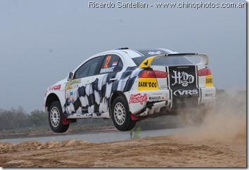 Diego Dominguez, ganador del Rally de Goya 2010