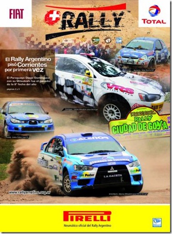 El Rally de Goya 2010 en Clarín y en el Magazine digital de Rally Argentino