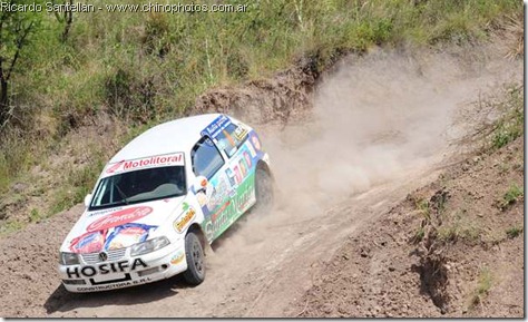 Leandro Bonnin, ganador de la A 7 en Santa Elena