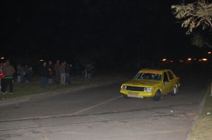 El rally de Gualeguaychú arrancó con el nocturno.