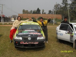 Rally de Goya. Lazzaroni N9, Godoy AZ, Quarchioni A6 y Castelli A5.