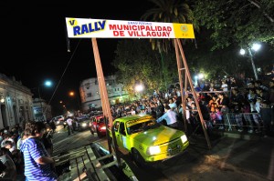 Se realizó la largada simbólica en Villaguay.