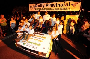 Se largó el Rally de Pueblo Belgrano – Larroque