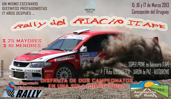 El Rally Entrerriano pasa 7 días y suma al campeonato Federal.