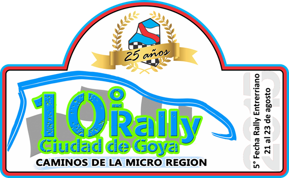 Chapa Rally de Goya 2015
