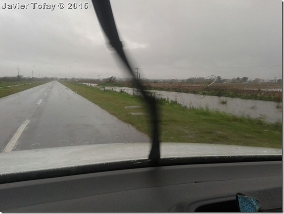 Lluvia en Goya